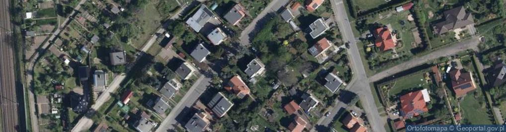 Zdjęcie satelitarne Dzika ul.