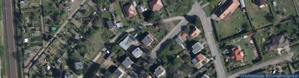 Zdjęcie satelitarne Dzika ul.