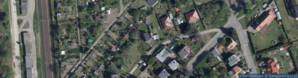 Zdjęcie satelitarne Dzika ul.