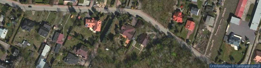 Zdjęcie satelitarne Dziennikarska ul.