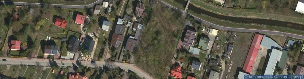 Zdjęcie satelitarne Dziennikarska ul.