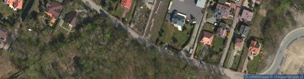 Zdjęcie satelitarne Dziennikarska ul.