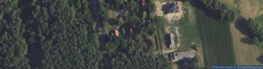Zdjęcie satelitarne Echa Leśne ul.