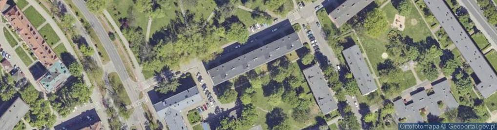 Zdjęcie satelitarne Edisona Thomasa ul.