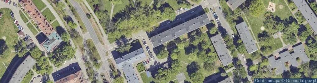Zdjęcie satelitarne Edisona Thomasa ul.