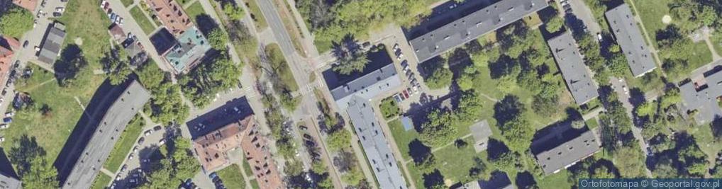 Zdjęcie satelitarne Edisona Thomasa ul.