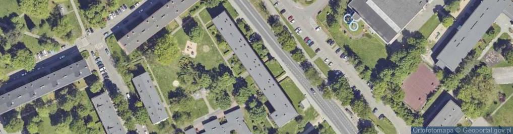 Zdjęcie satelitarne Edukacji ul.