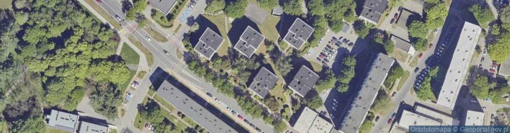 Zdjęcie satelitarne Edukacji ul.