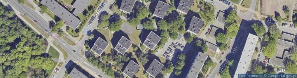 Zdjęcie satelitarne Edukacji ul.