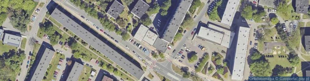 Zdjęcie satelitarne Edukacji ul.