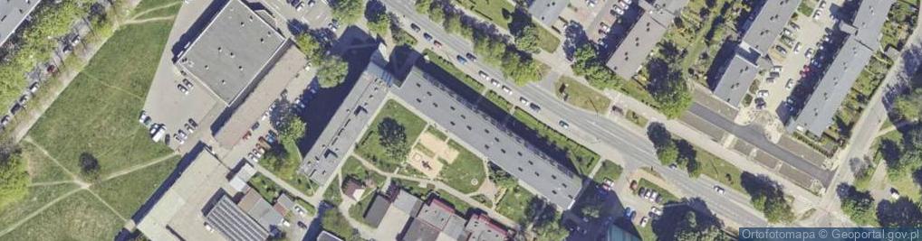 Zdjęcie satelitarne Edukacji ul.