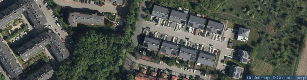 Zdjęcie satelitarne Edytorska ul.