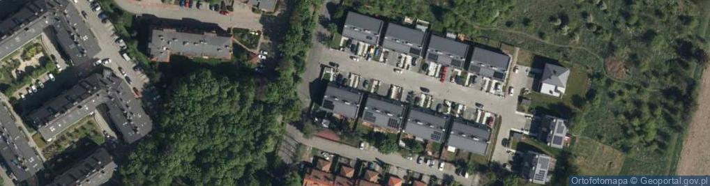 Zdjęcie satelitarne Edytorska ul.