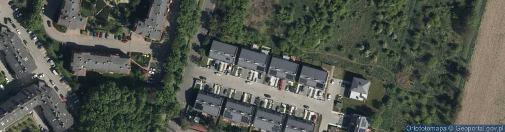 Zdjęcie satelitarne Edytorska ul.