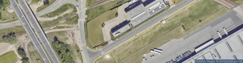 Zdjęcie satelitarne Ekonomiczna ul.