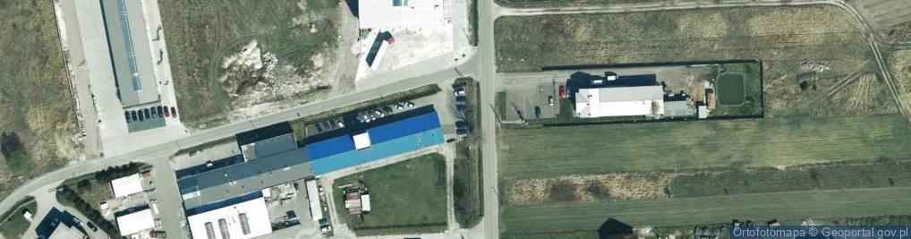 Zdjęcie satelitarne Ekonomiczna ul.