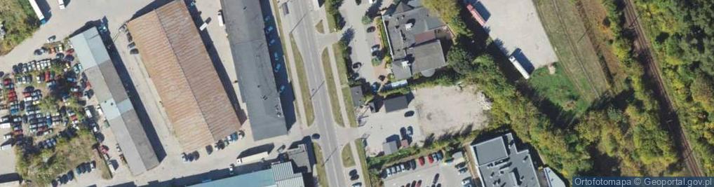 Zdjęcie satelitarne Elewatorska ul.