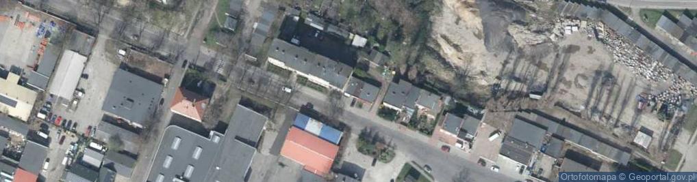 Zdjęcie satelitarne Elektryczna ul.