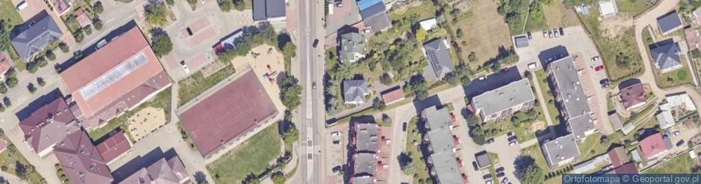 Zdjęcie satelitarne Ełcka ul.