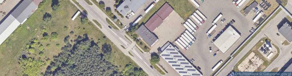 Zdjęcie satelitarne Elewatorska ul.
