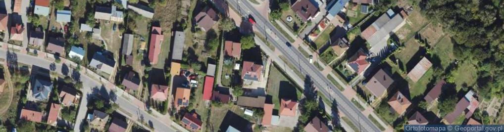 Zdjęcie satelitarne Ełcka ul.