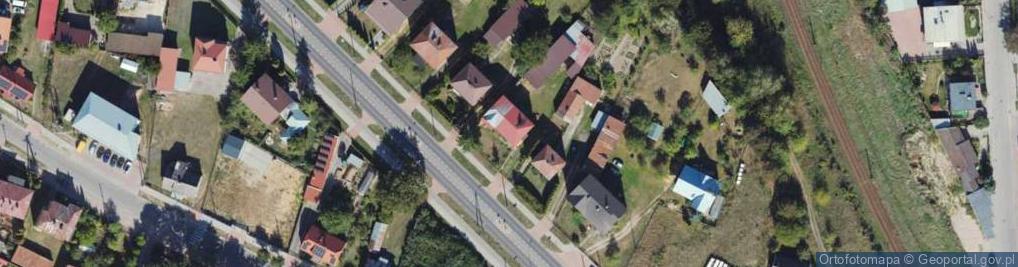 Zdjęcie satelitarne Ełcka ul.