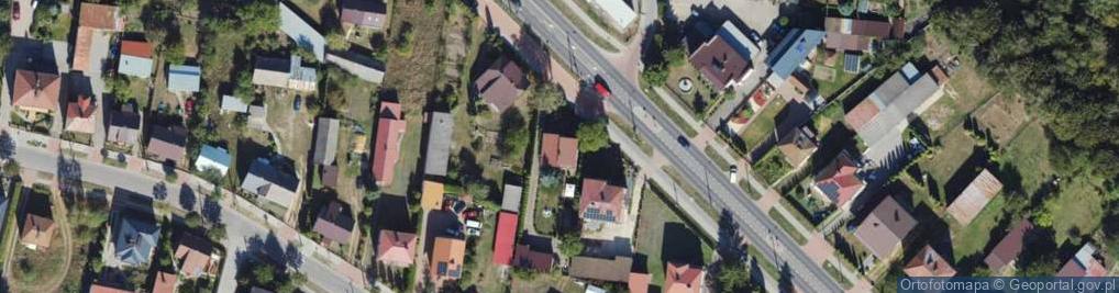 Zdjęcie satelitarne Ełcka ul.