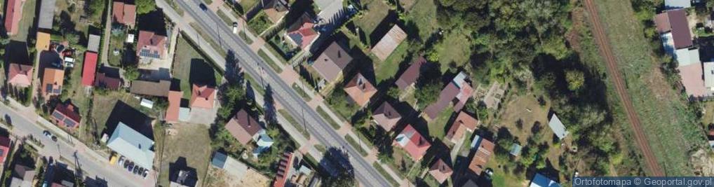 Zdjęcie satelitarne Ełcka ul.