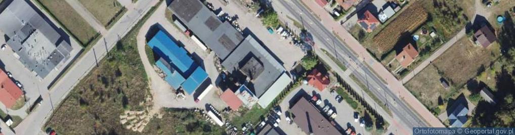 Zdjęcie satelitarne Ełcka ul.