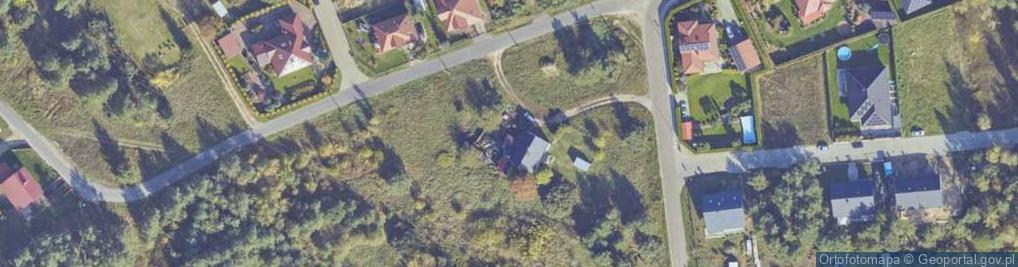 Zdjęcie satelitarne Elizejska ul.