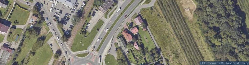 Zdjęcie satelitarne Elektryczna ul.