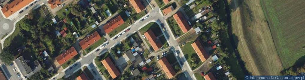 Zdjęcie satelitarne Elżbiety ul.