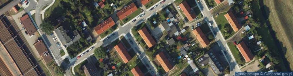 Zdjęcie satelitarne Elżbiety ul.
