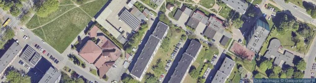 Zdjęcie satelitarne Elfów ul.
