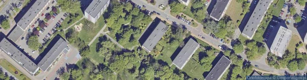 Zdjęcie satelitarne Elfów ul.