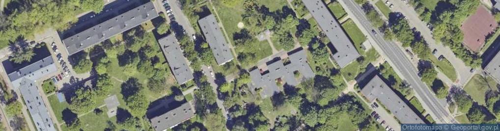 Zdjęcie satelitarne Elfów ul.
