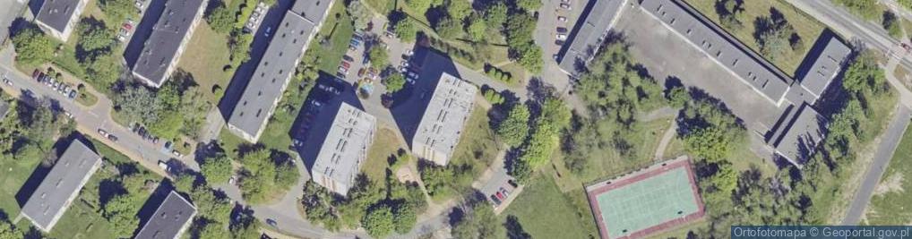 Zdjęcie satelitarne Elfów ul.