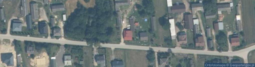 Zdjęcie satelitarne Emilów ul.