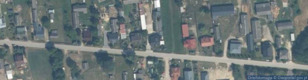 Zdjęcie satelitarne Emilów ul.