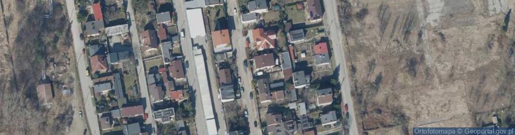Zdjęcie satelitarne Emaliowa ul.