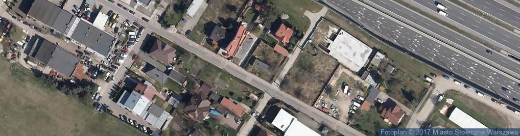 Zdjęcie satelitarne Emaliowa ul.