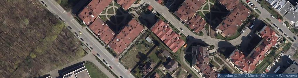 Zdjęcie satelitarne Encyklopedyczna ul.