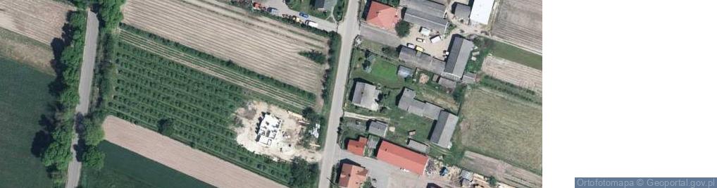 Zdjęcie satelitarne Ernestynów ul.