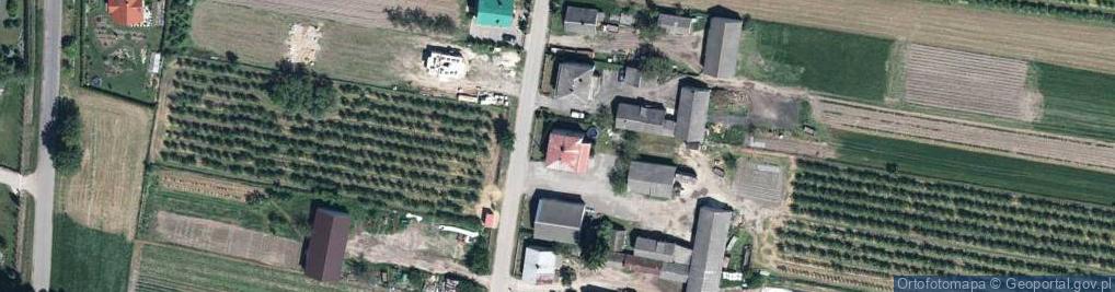 Zdjęcie satelitarne Ernestynów ul.