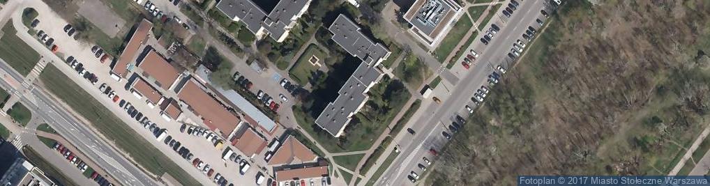Zdjęcie satelitarne Erazma z Zakroczymia ul.