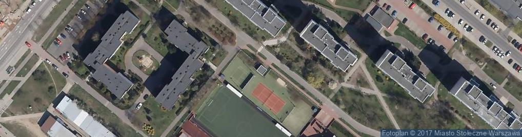 Zdjęcie satelitarne Erazma z Zakroczymia ul.