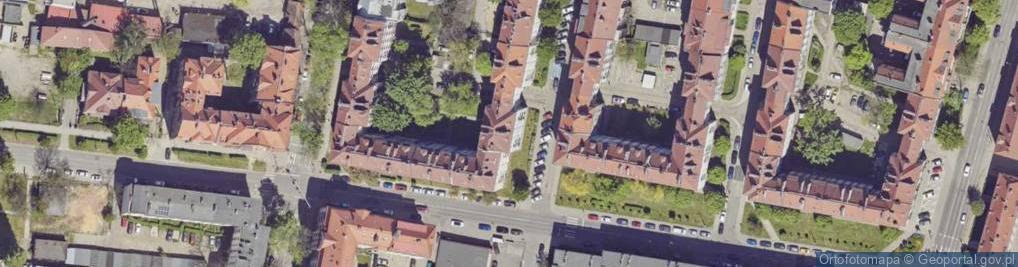 Zdjęcie satelitarne Estreichera Karola ul.