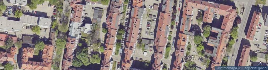 Zdjęcie satelitarne Estreichera Karola ul.