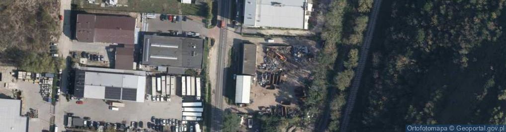 Zdjęcie satelitarne Estrady ul.