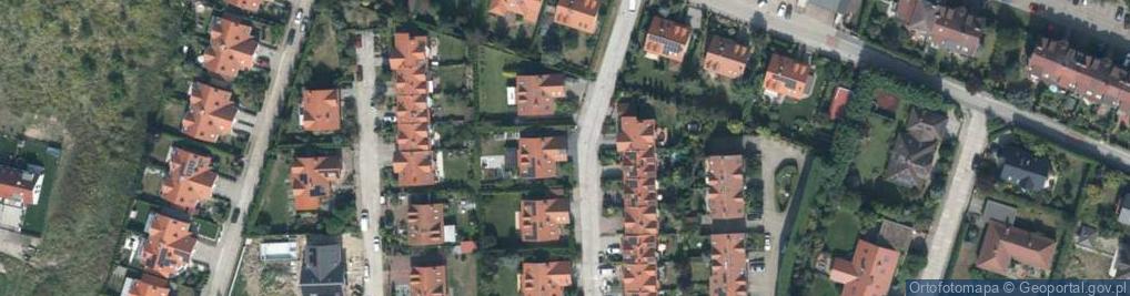 Zdjęcie satelitarne Europejska ul.